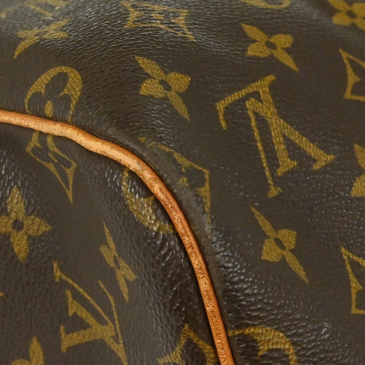 Louis Vuitton Keepall Bag Monogram Canvas, Brown, Canvas, Travel Bag