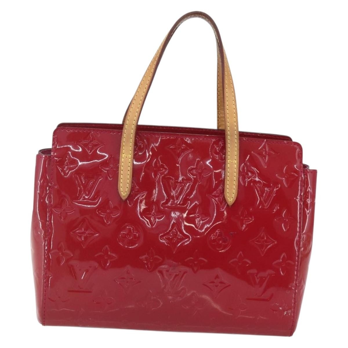 Louis Vuitton Catalina Handbag Monogram Vernis, PINK, PATENT_LEATHER, Handbag