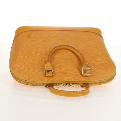 Louis Vuitton Alma Handbag Epi Leather, YELLOW, LEATHER, Handbag