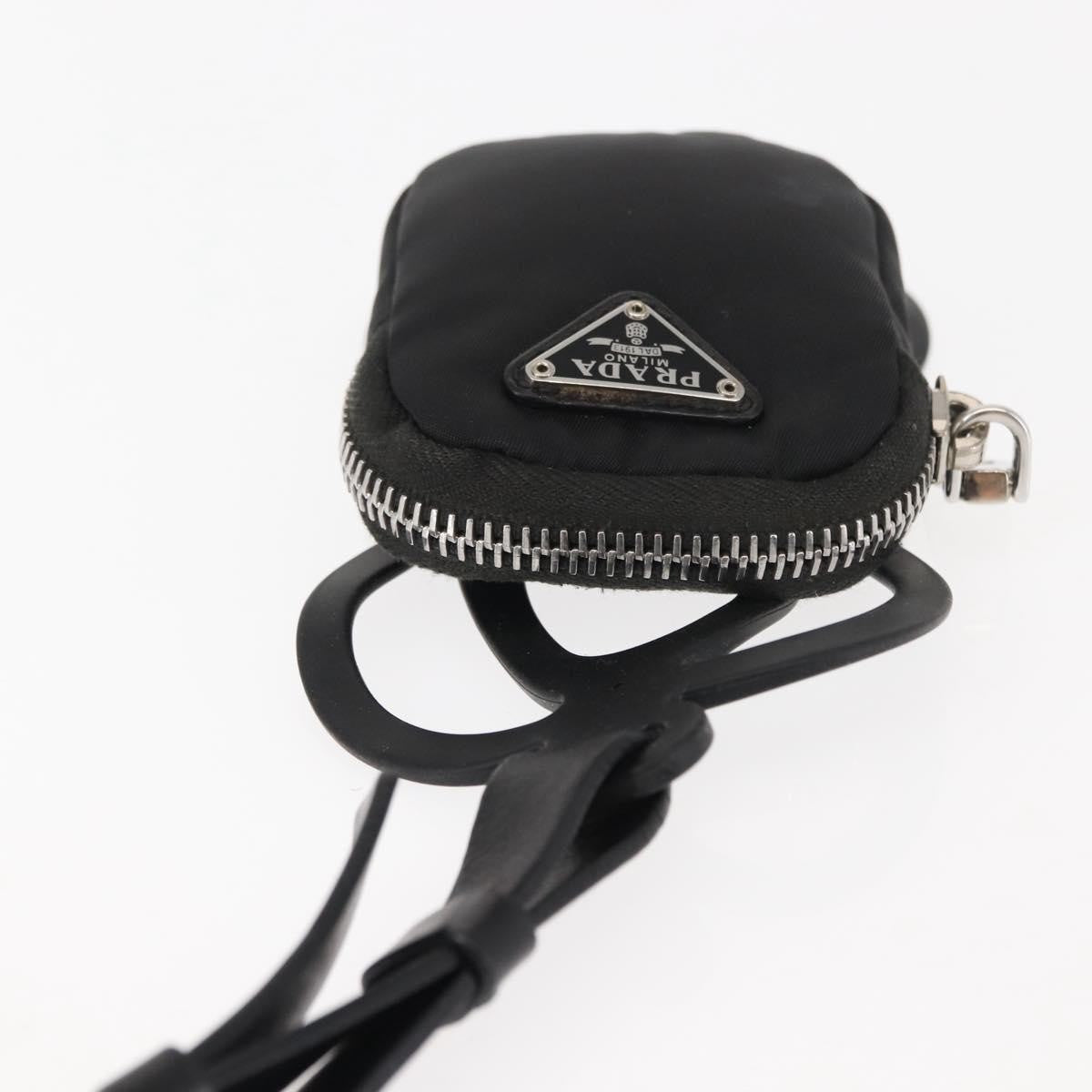 Prada Cargo Phone Holder Crossbody Bag Tessuto, BLACK, NYLON, Crossbody bag
