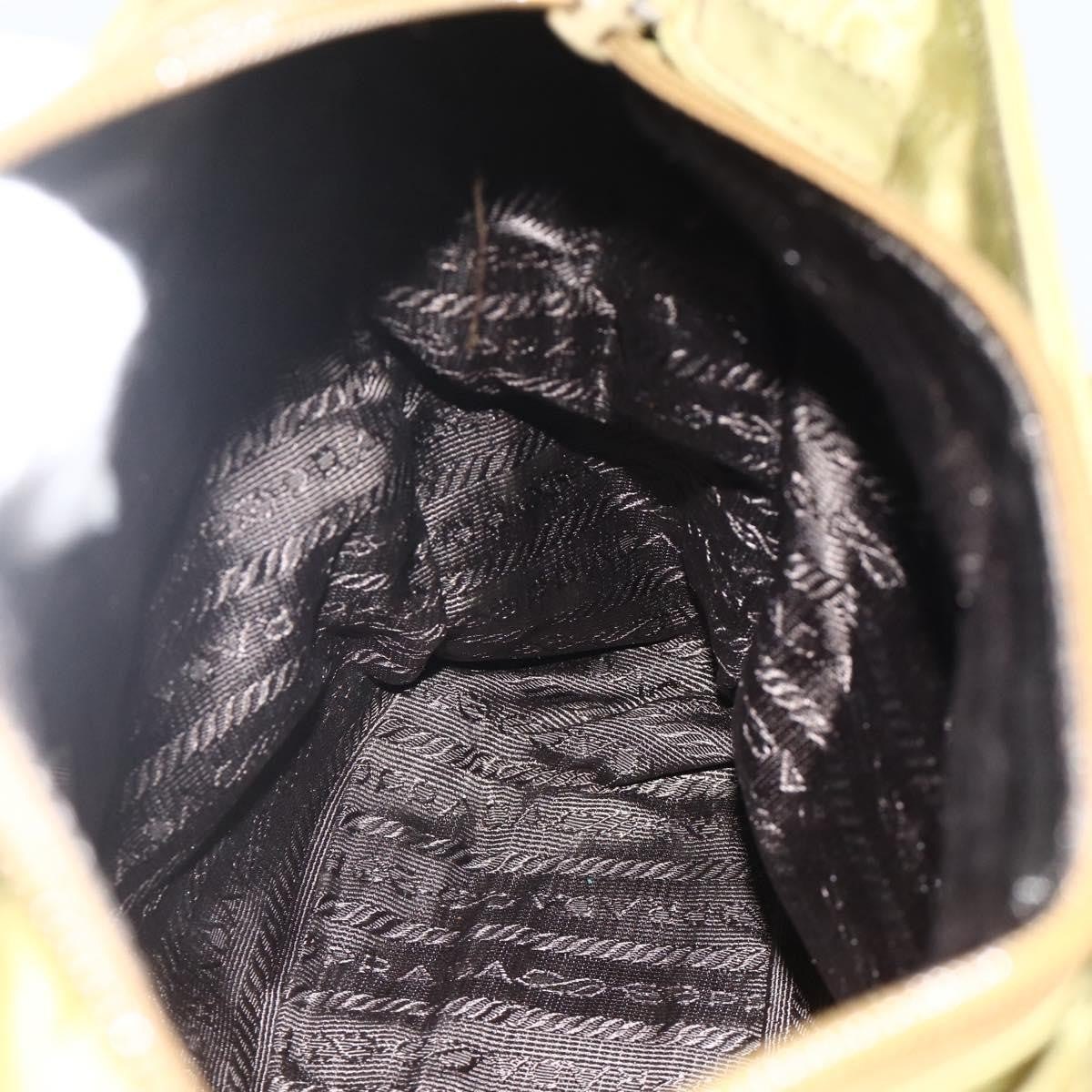 Prada Vintage Tote Tessuto, Khaki, Nylon, Tote Bag