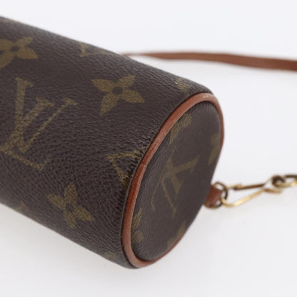 Louis Vuitton Papillon Pochette Monogram Canvas, BROWN, CANVAS, Clutche & pouche