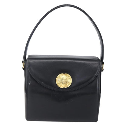 Givenchy Vintage Handbag Leather, BLACK, LEATHER, Handbag