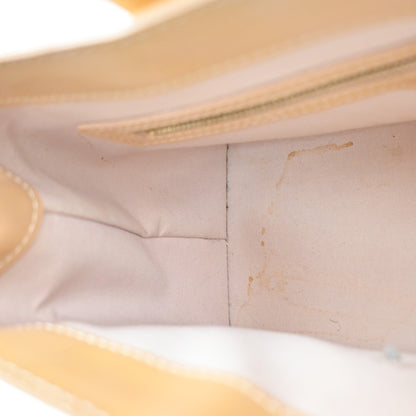 Louis Vuitton Wilshire Handbag Monogram Vernis, BEIGE, PATENT_LEATHER, Handbag
