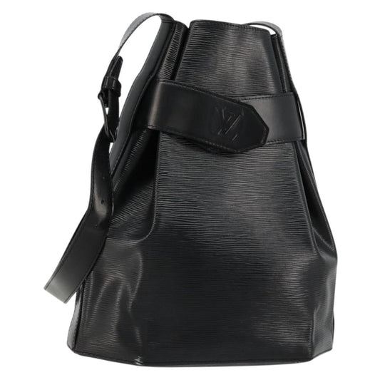 Louis Vuitton Vintage Sac d'Epaule Handbag Epi Leather, Black, Leather, Shoulder Bag