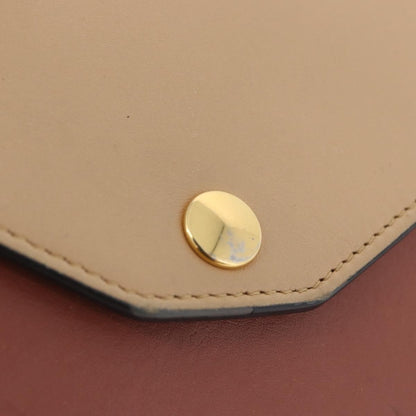 Celine Pocket Envelope Wallet on Chain Leather, MULTICOLOUR, LEATHER, Clutche & pouche