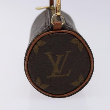 Louis Vuitton Papillon Pochette Monogram Canvas, BROWN, CANVAS, Handbag