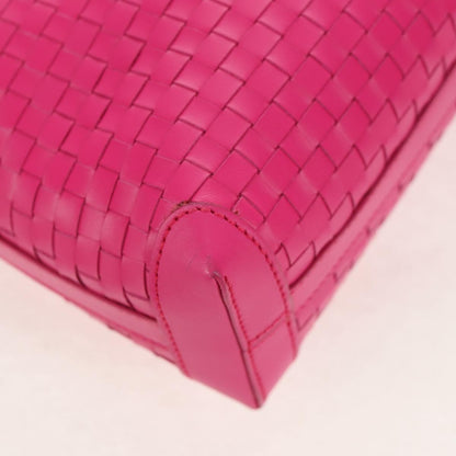 Salvatore Ferragamo Gancini Shoulder Bag Leather, PINK, LEATHER, Shoulder bag