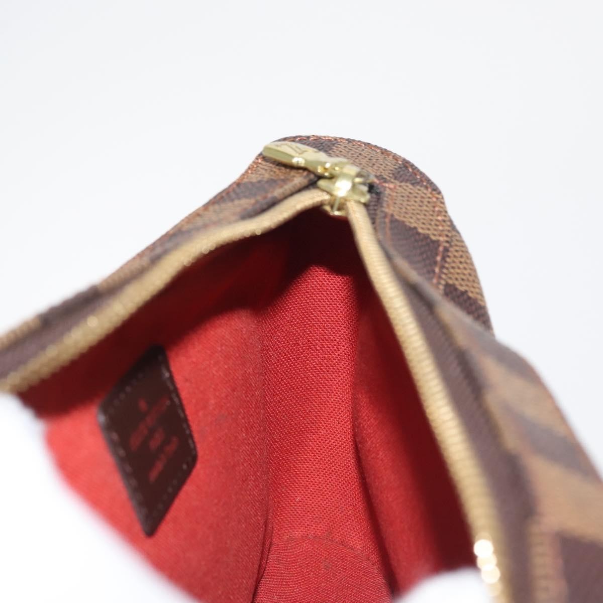 Louis Vuitton Geronimos Waist Bag Damier, BROWN, CANVAS, Shoulder bag