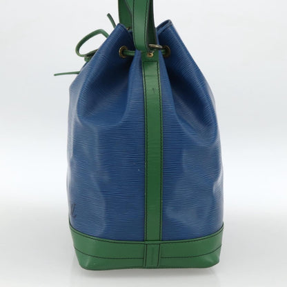 Louis Vuitton Bicolor Noe Handbag Epi Leather, Blue, Leather, Shoulder Bag