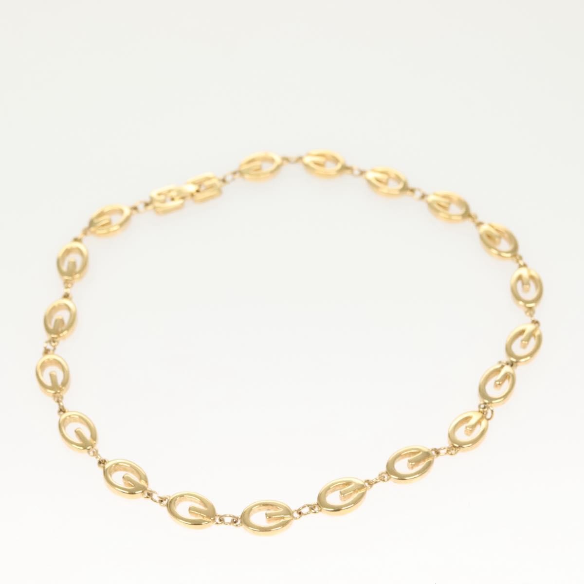 Givenchy Logo G Necklace Gold Plated, GOLD, METAL, Necklace