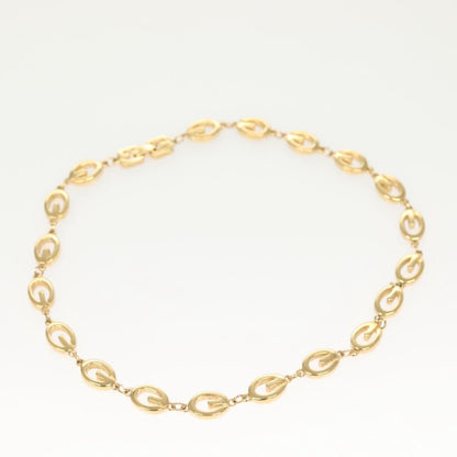 Givenchy Logo G Necklace Gold Plated, GOLD, METAL, Necklace