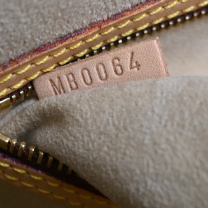 Louis Vuitton Babylone Handbag Monogram Canvas, BROWN, CANVAS, Shoulder bag