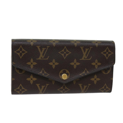Louis Vuitton Sarah Wallet NM Monogram Canvas, BROWN, CANVAS, Wallets