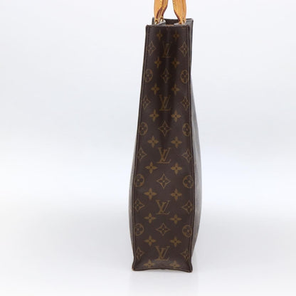 Louis Vuitton Vintage Sac Plat Bag Monogram Canvas, BROWN, CANVAS, Tote bag