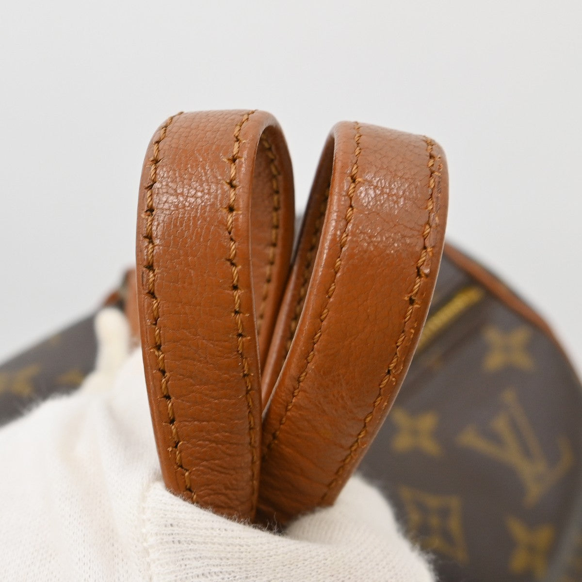 Louis Vuitton Papillon Handbag Monogram Canvas, Brown, Canvas, Handbag