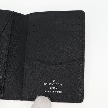 Louis Vuitton Pocket Organizer Limited Edition Nemeth Damier Graphite, BLACK, CANVAS, Clutche & pouche