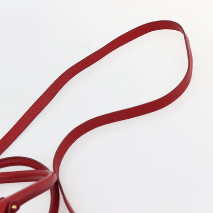 Salvatore Ferragamo Lotty Satchel Leather, RED, LEATHER, Handbag