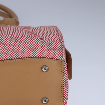 Burberry Vintage Handbag Canvas, RED, CANVAS, Handbag