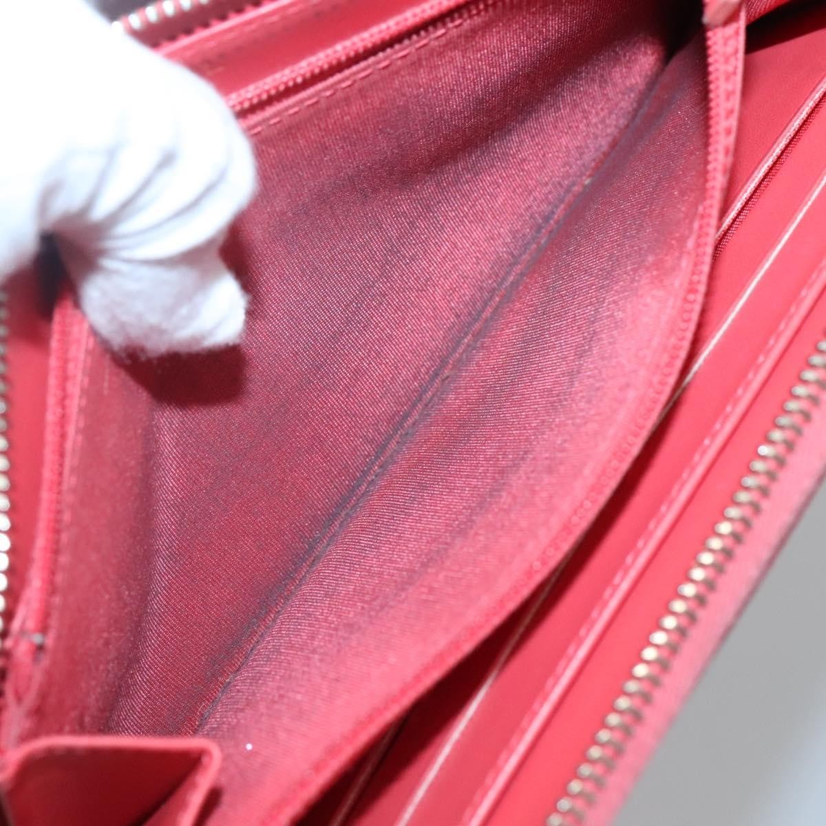 Chanel Filigree Zip Around Wallet Quilted Caviar, PINK, LEATHER, Wallets