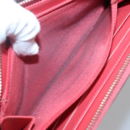 Chanel Filigree Zip Around Wallet Quilted Caviar, PINK, LEATHER, Wallets