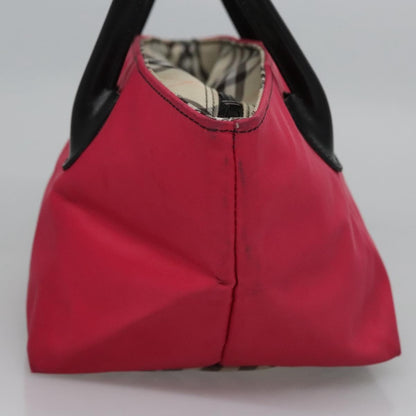 Burberry Nova Check Tote Nylon, PINK, NYLON, Tote bag