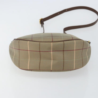 Burberry Nova Check Tote Nylon and Leather, BEIGE, CANVAS, Shoulder bag