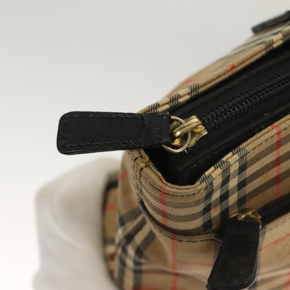 Burberry Nova Check Handbag Nova Check Canvas, BEIGE, CANVAS, Handbag