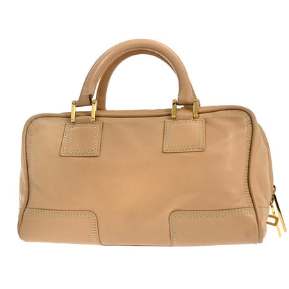 Loewe Amazona Bag Leather, BEIGE, LEATHER, Handbag