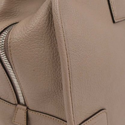 Loewe Amazona Bag Leather, Beige, Leather, Handbag