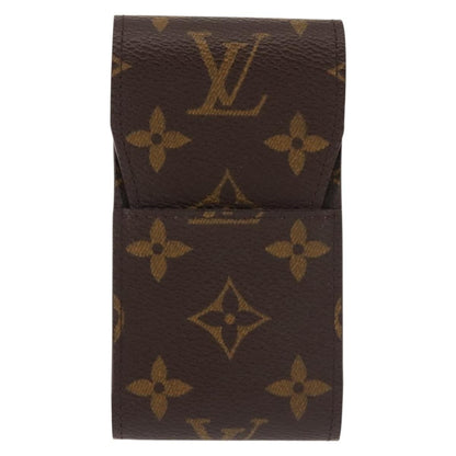 Louis Vuitton Etui Cigarette Case Monogram canvas, BROWN, CANVAS, Toiletry Case