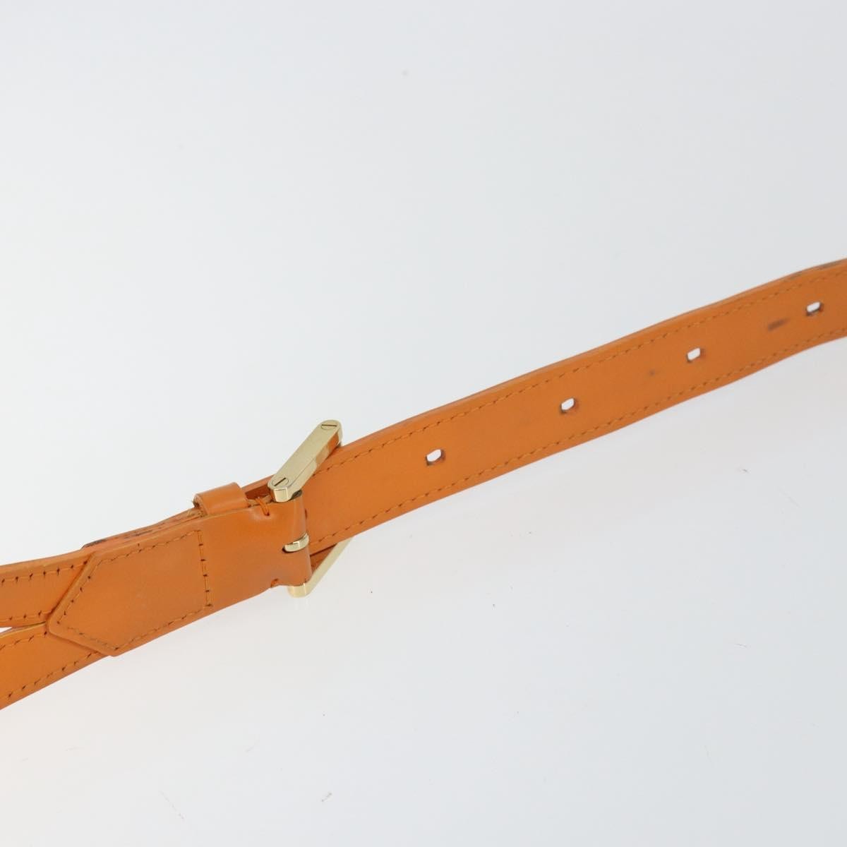 Louis Vuitton Mandara Handbag Epi Leather, ORANGE, LEATHER, Shoulder bag