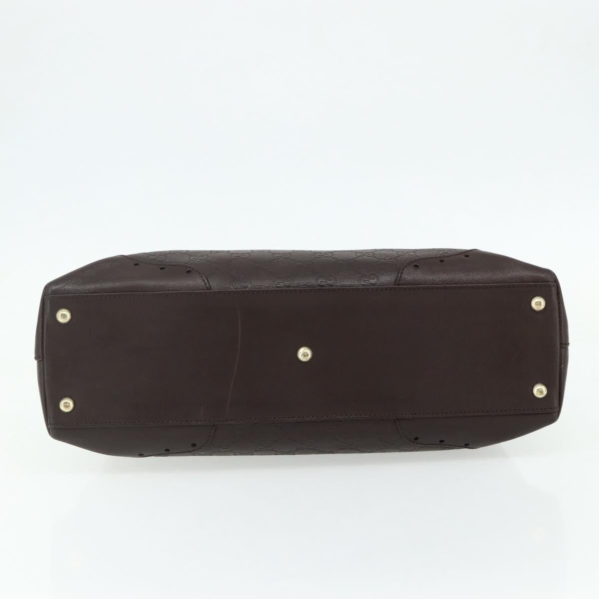 Gucci Guccissima Shoulder bag, Brown, Canvas, Handbag