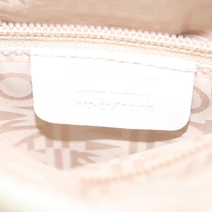 Salvatore Ferragamo Vala Leather, WHITE, LEATHER, Handbag