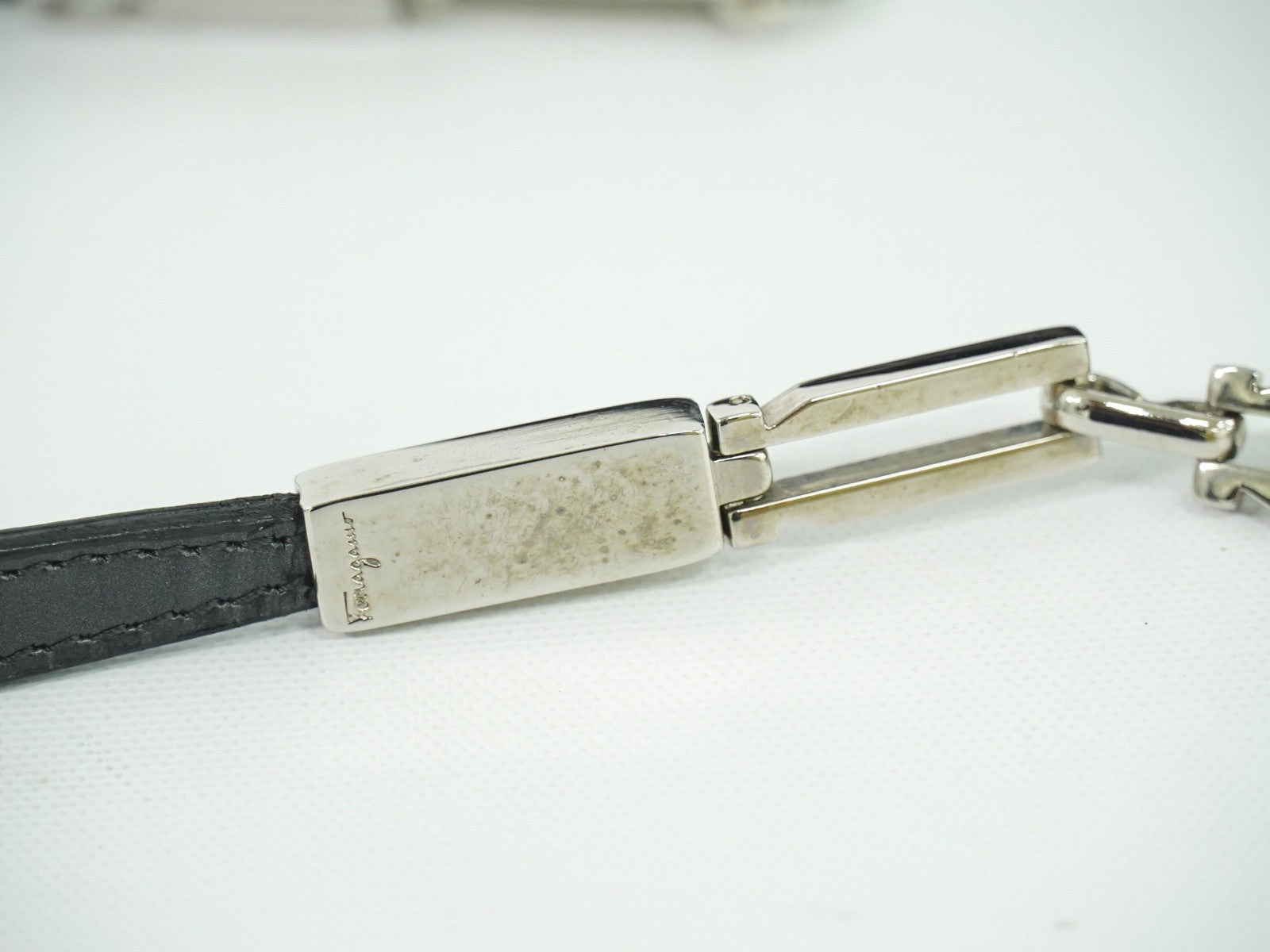 Salvatore Ferragamo Shoulder Bag Leather, BLACK, LEATHER, Shoulder bag