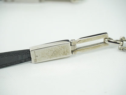 Salvatore Ferragamo Shoulder Bag Leather, BLACK, LEATHER, Shoulder bag