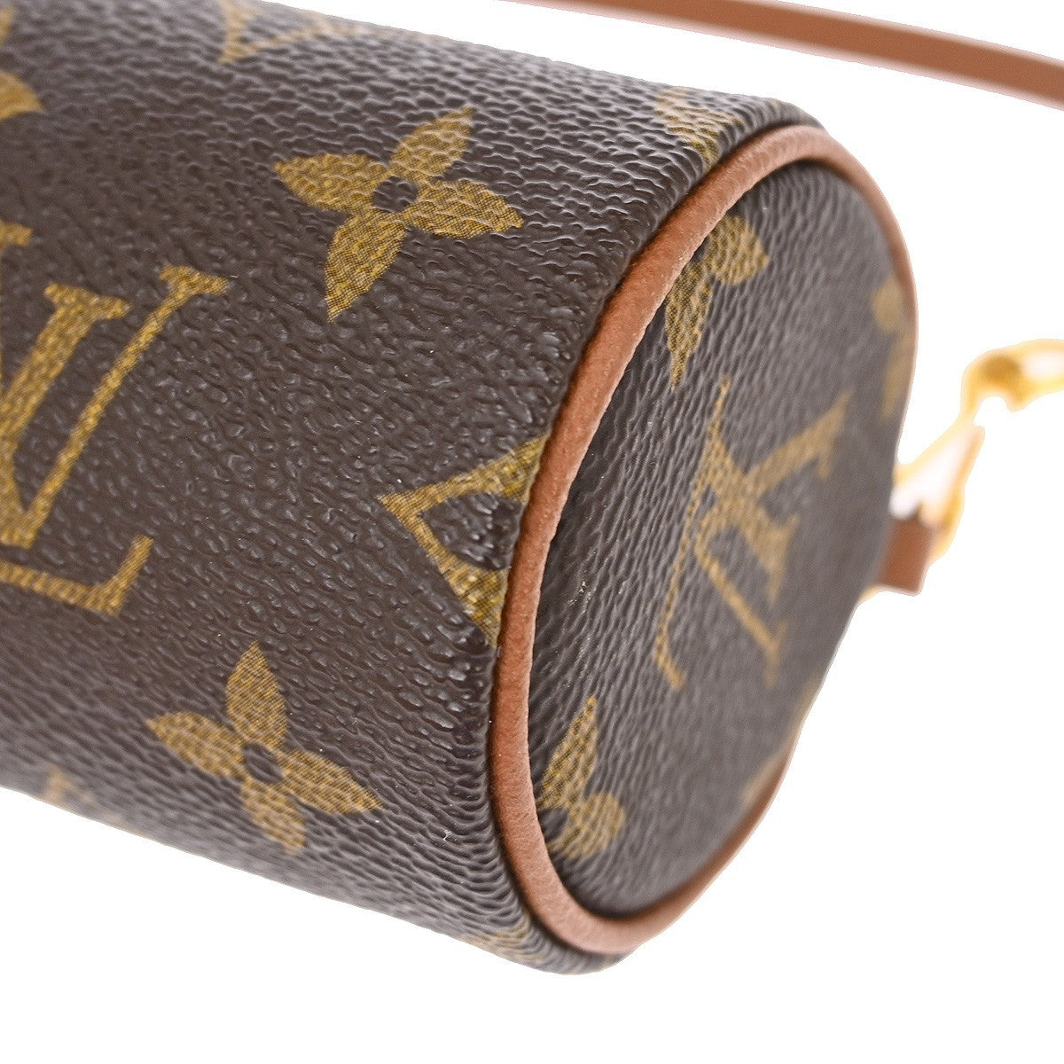 Louis Vuitton Papillon Pochette Monogram Canvas, BROWN, CANVAS, Clutche & pouche