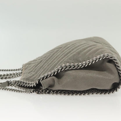 Stella McCartney Falabella Tote Suede, GRAY, SUEDE, Tote bag