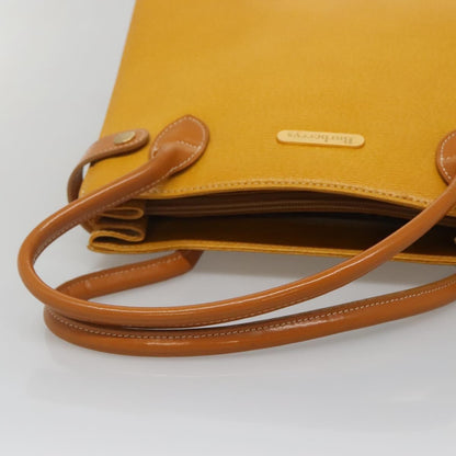 Burberry Vintage Handbag Leather, YELLOW, LEATHER, Handbag