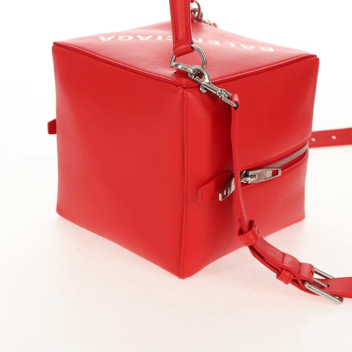 Balenciaga 4x4 Bag Leather, RED, LEATHER, Handbag