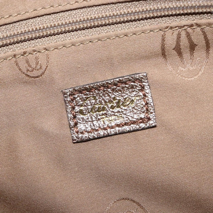 cartier Marcello Handbag Leather, GOLD, LEATHER, Tote bag