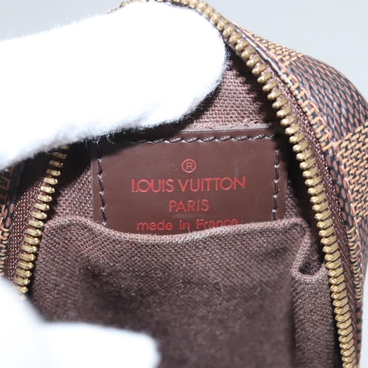 Louis Vuitton Etui Okapi Camera Case Damier, BROWN, CANVAS, Travel bag