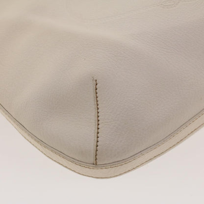 Prada Vintage Shoulder Bag Leather, White, Leather, Shoulder Bag