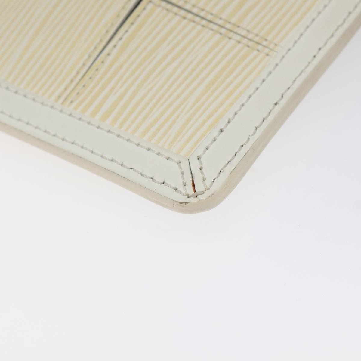 Louis Vuitton Delmonico Pochette Stretch Epi Leather, BEIGE, LEATHER, Clutche & pouche