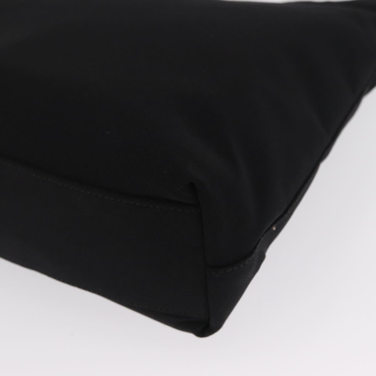 Salvatore Ferragamo Vala Shoulder Bag Nylon, BLACK, NYLON, Shoulder bag