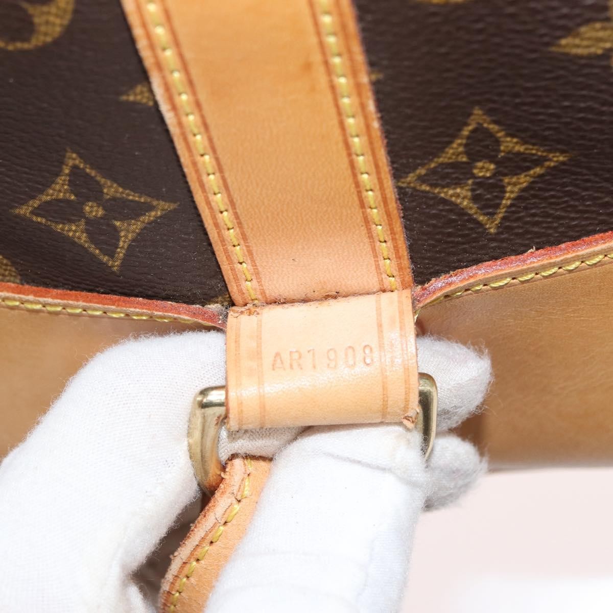 Louis Vuitton Randonnee Backpack Monogram Canvas, Brown, Canvas, Backpack