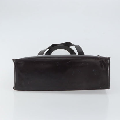 Chanel Vintage Tote Patent leather, BROWN, PATENT_LEATHER, Tote bag