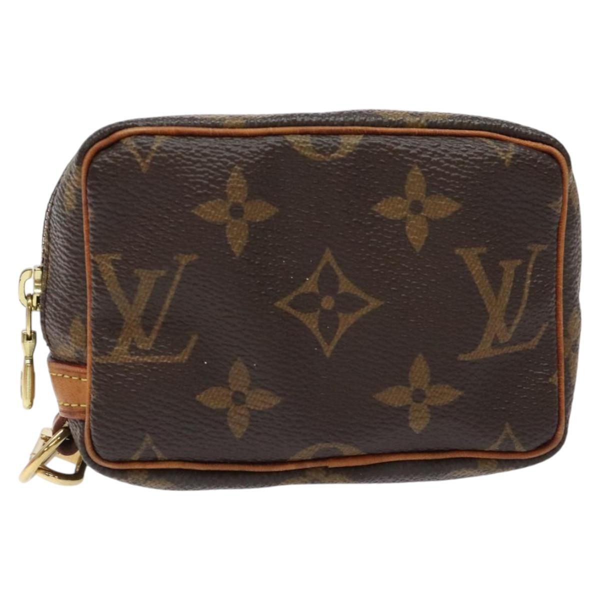 Louis Vuitton Wapity Trousse Pouch Monogram Canvas, BROWN, CANVAS, Clutche & pouche