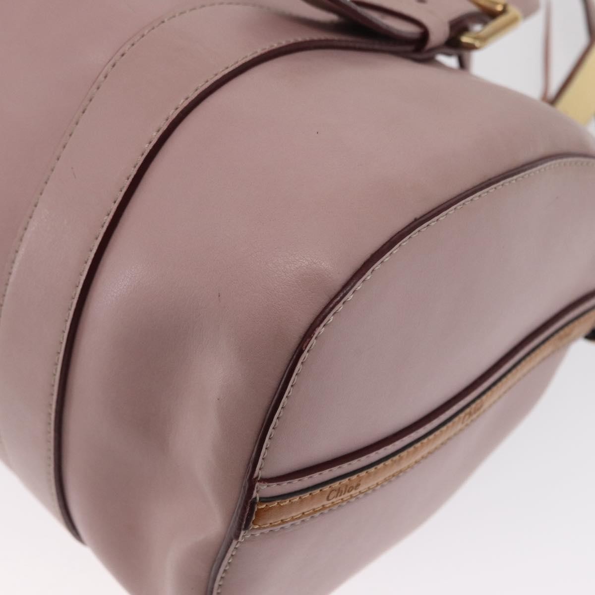 Chloe Vintage handbag Leather, PINK, LEATHER, Handbag