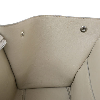 Celine Trapeze Bag Leather, BEIGE, LEATHER, Handbag